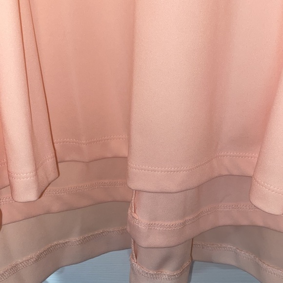 CALVIN KLEIN Blush Pink Short Sleeve Dress - SIZE 12 - Picture 5 of 7